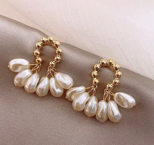 Elegant Pearl Earrings