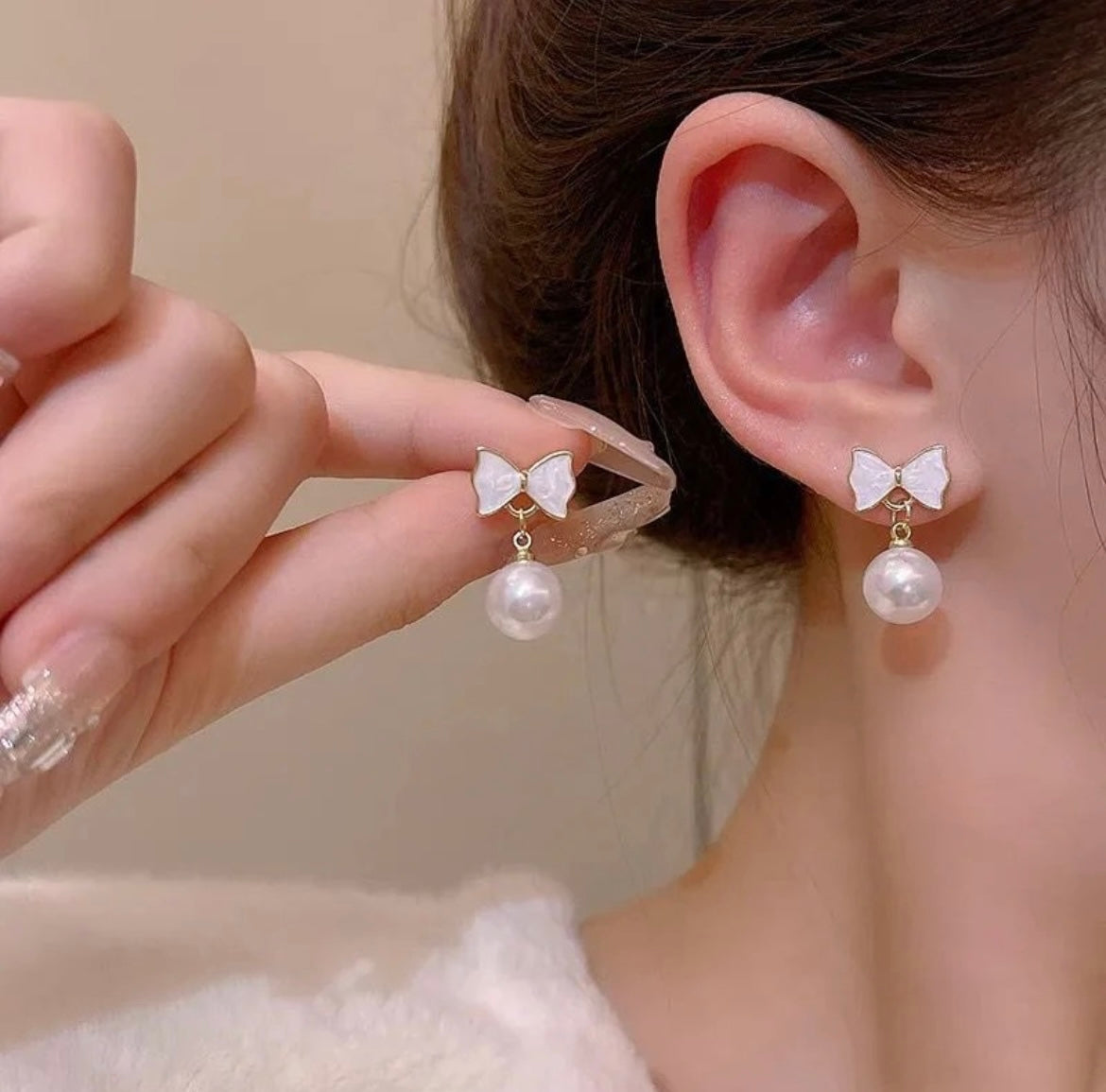 Cute Pearl Earrings