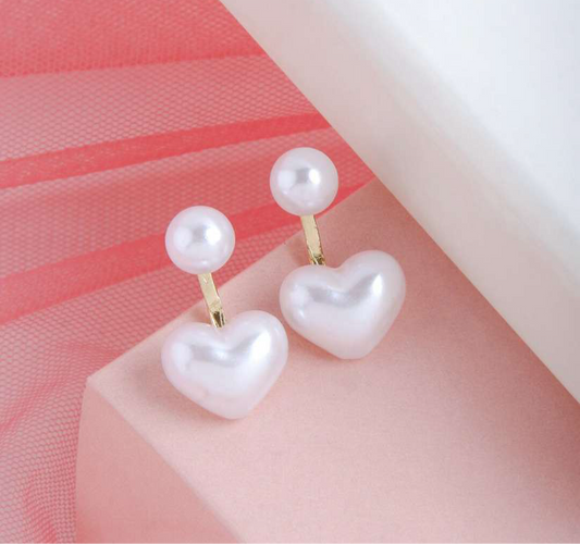 Pearl Heart Hangings