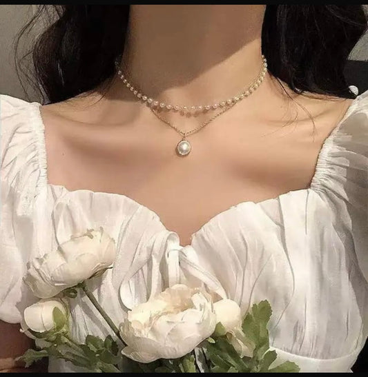 White Pearl Necklace