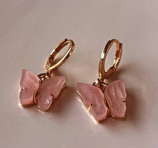 Butterfly Drop Earrings